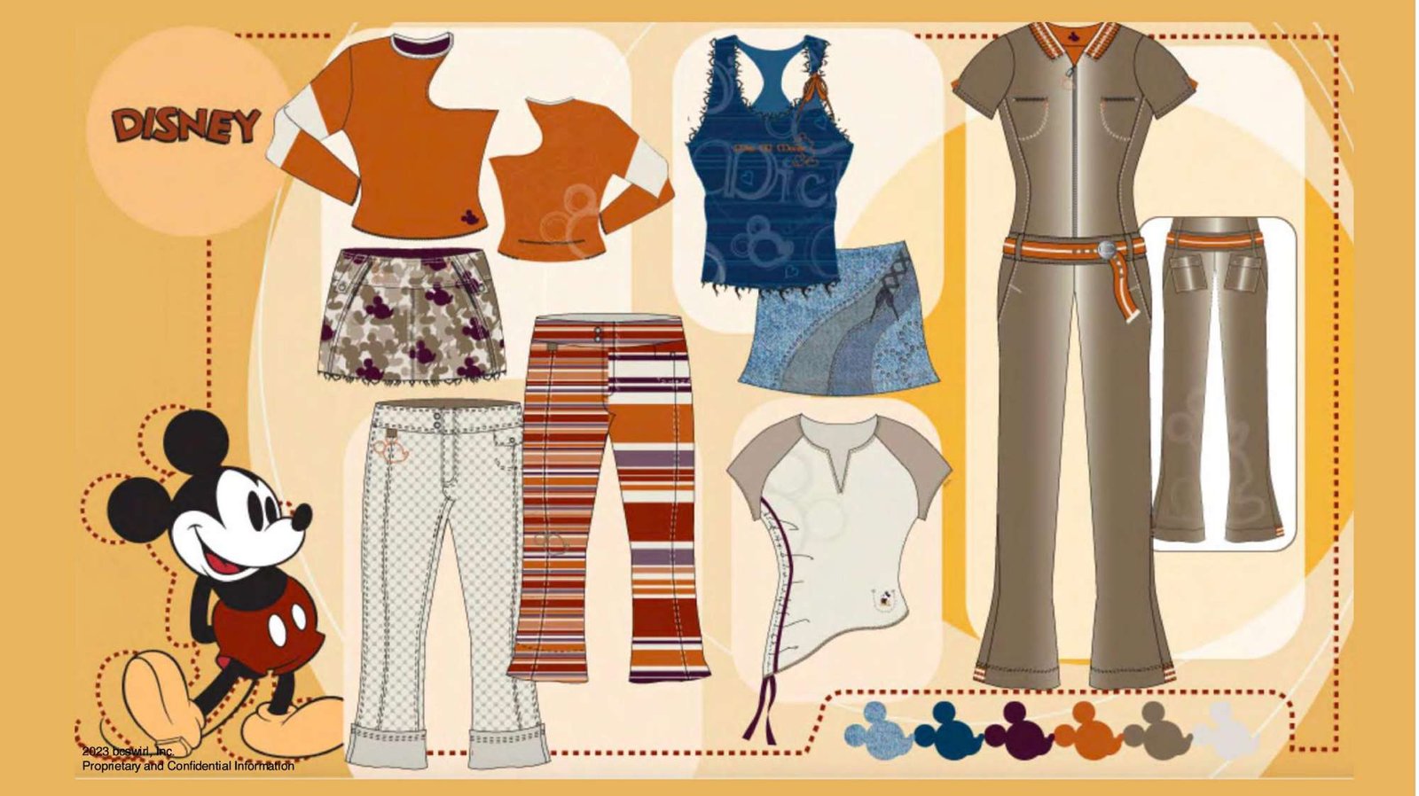 Disney — character-led apparel collection concept