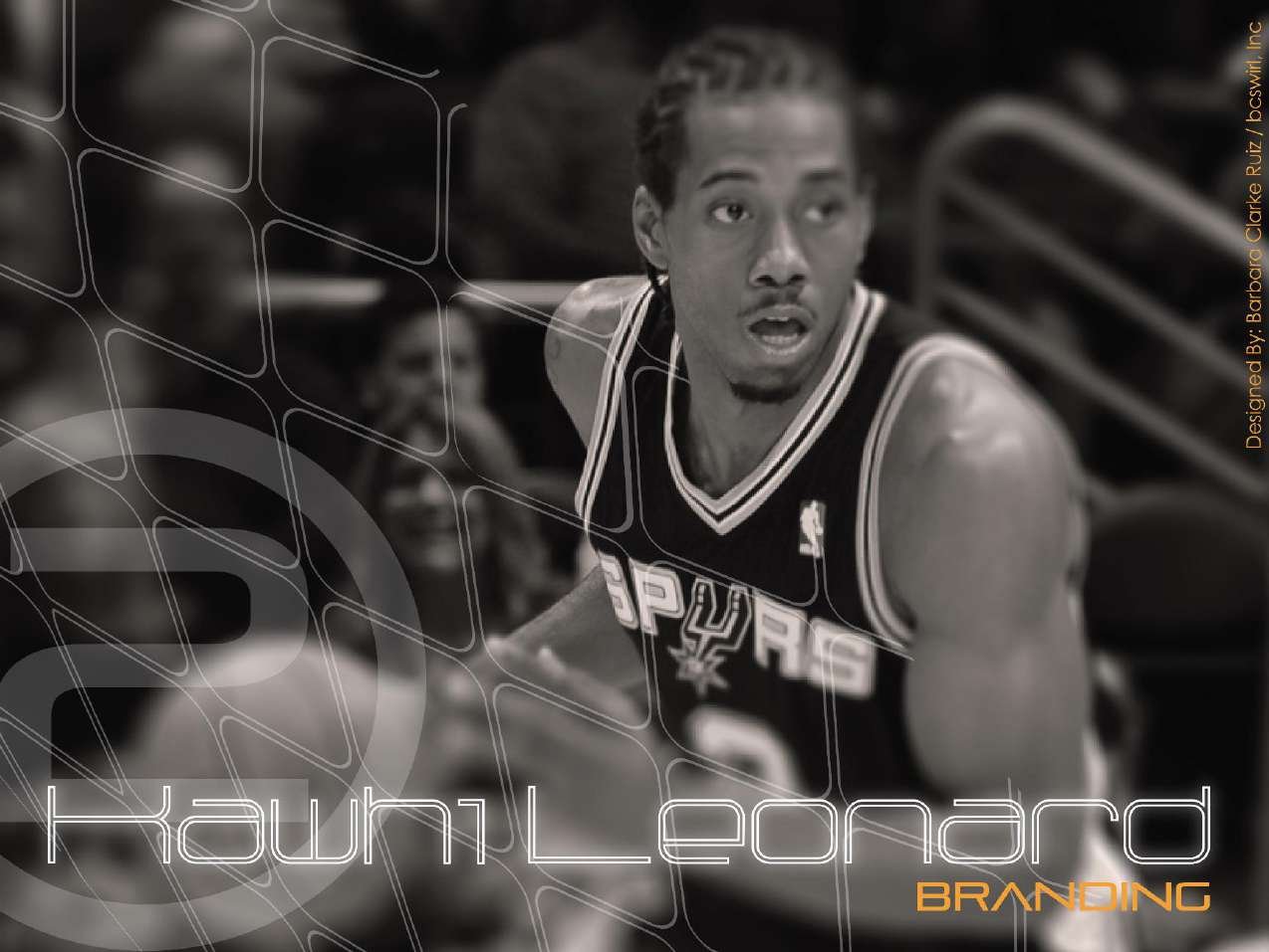 Kawhi Leonard — identity concept presentation
